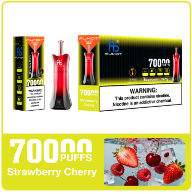 Fumot Strawberry Cherry 70K Puffs - Image 3